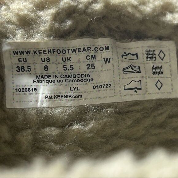 Keen Uneek SNK Chukka II WP Shoes Boots Brown Size Womens 8 - Picture 10 of 10